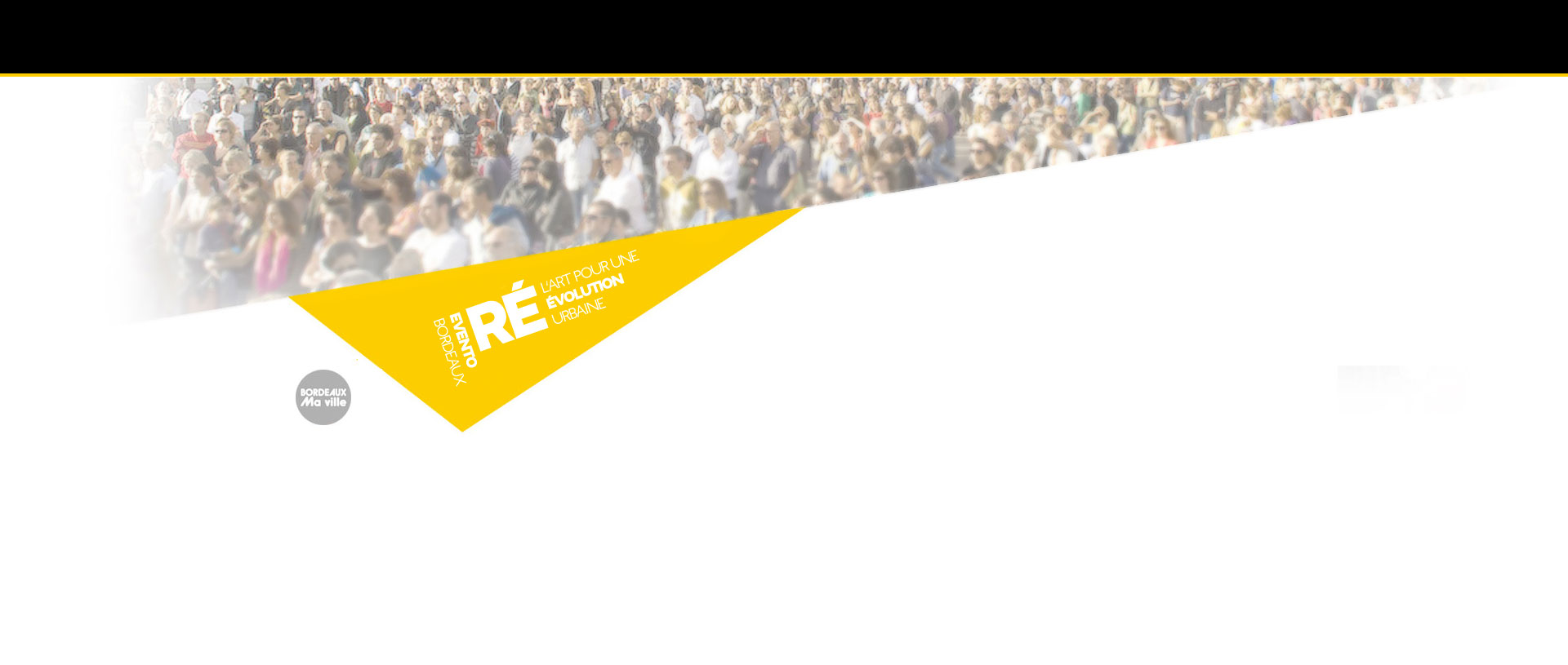 Evento projet site web internet
